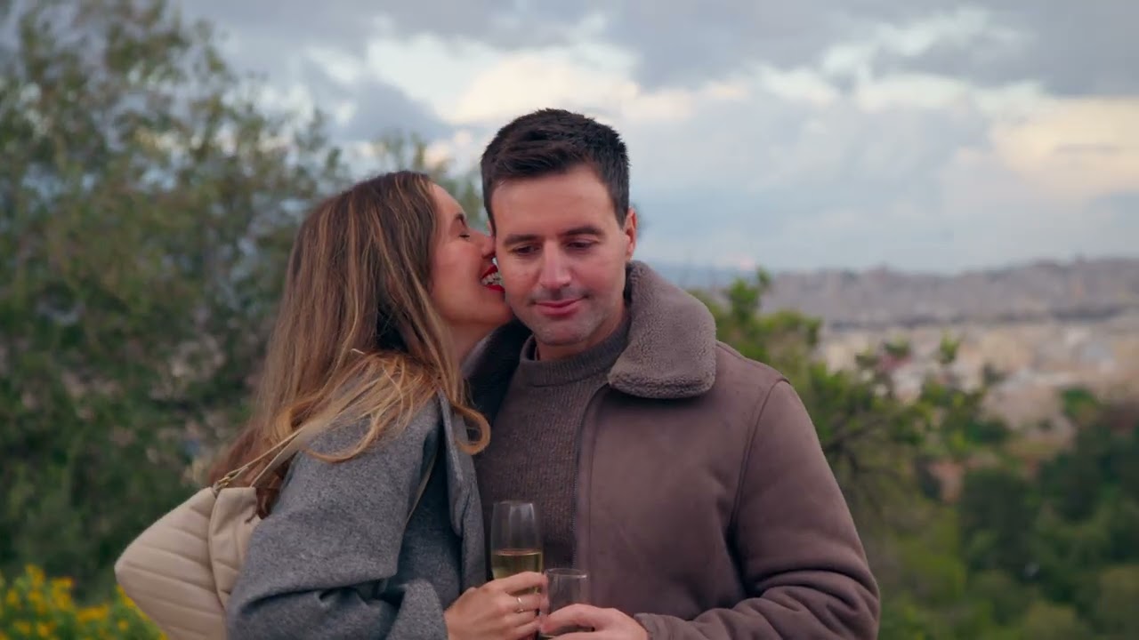 Sophia & Kostas  | Surprise Engagement Proposal in Athens, Greece
