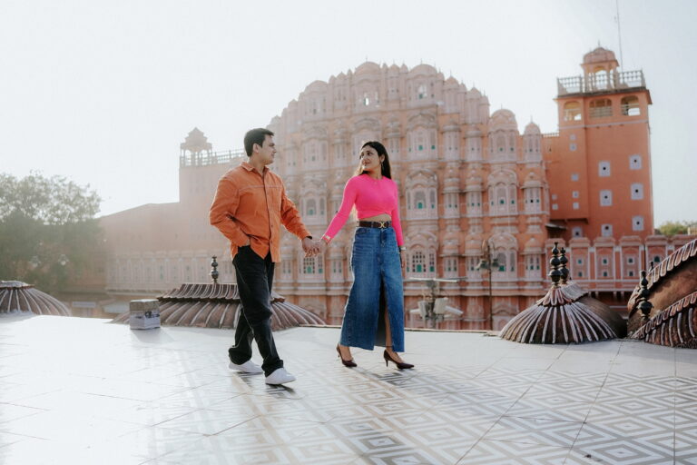 Capturing Love Before the Vows in Jaipur