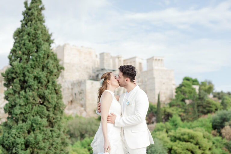 Elopement in Athens Greece & Greek islands