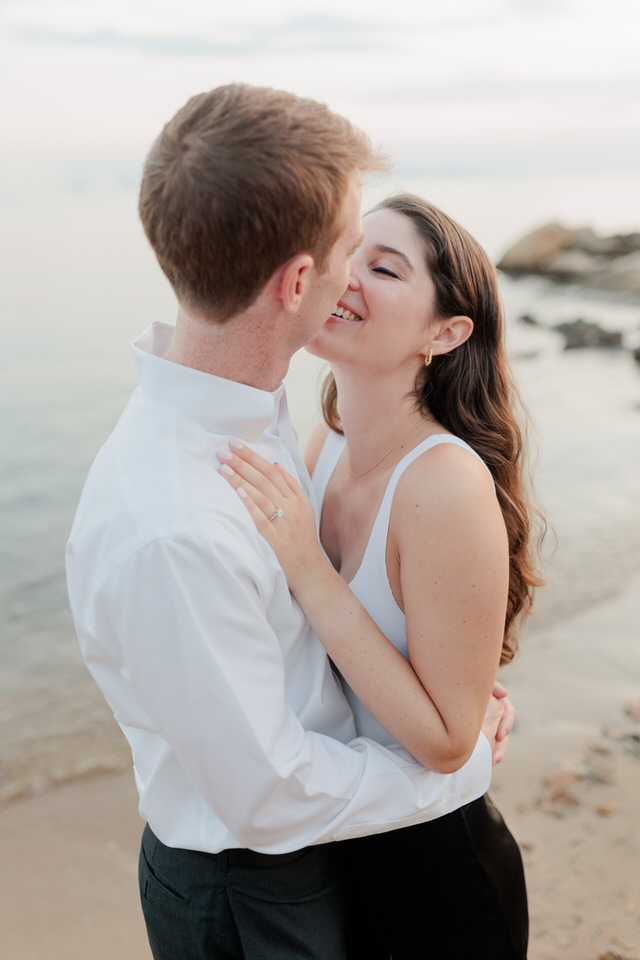 Engagement in Athenian Riviera Proposal Photo Session Greece