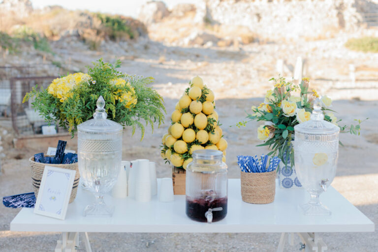 Luxury Wedding in Kythera Myrtidiotissa castle of Chora 0107