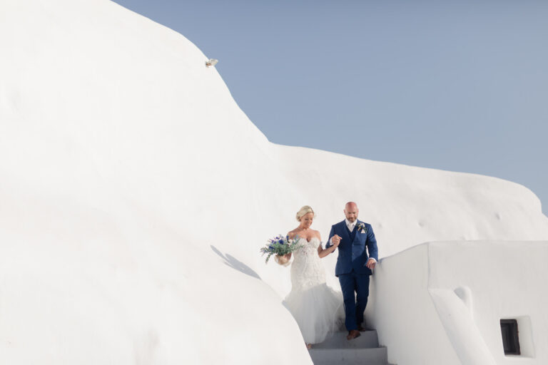 Wedding in Venetsanos Winery Santorini Greece Top places in Greece to get married The 21 Best Wedding Venues in Greece