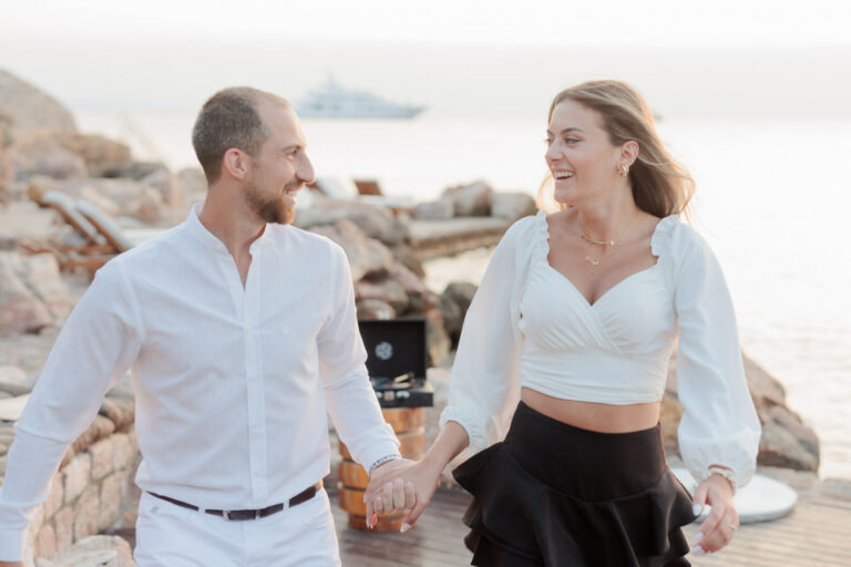 Engagement Proposal Four Seasons Athens