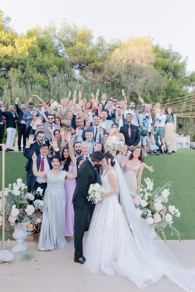 A Fantastic Wedding at Island Art & Taste Private House | Ignatios Kourouvasilis | Island Athens Wedding
