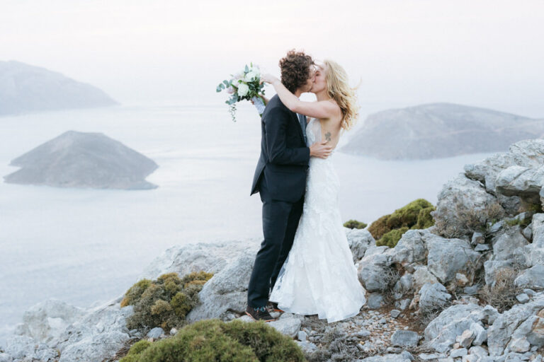 Wedding photographer in Kalymnos | Ignatios Kourouvasilis | Elopement in Kalymnos