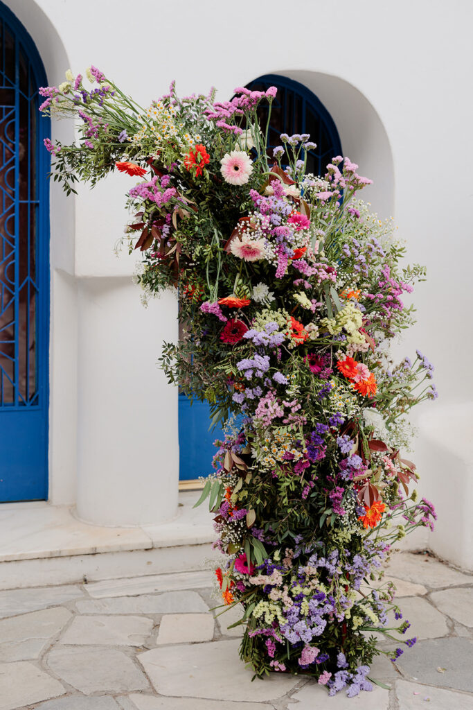 Στολισμός βάπτισης με λουλούδια - Βάπτιση Άγιος Γεώργιος Καβούρι | Φωτογράφος Βάπτισης | Ignatios Kourouvasilis