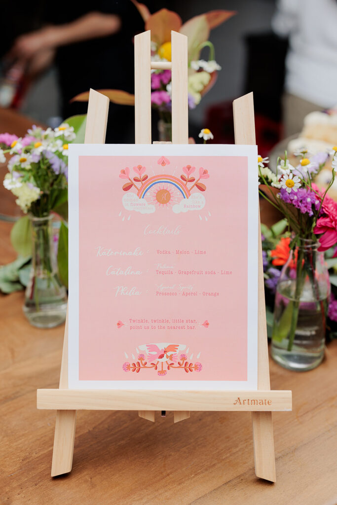 Διακοσμητική ταμπέλα καλωσορίσματος - Βάπτιση Άγιος Γεώργιος Καβούρι | Φωτογράφος Βάπτισης | Ignatios Kourouvasilis