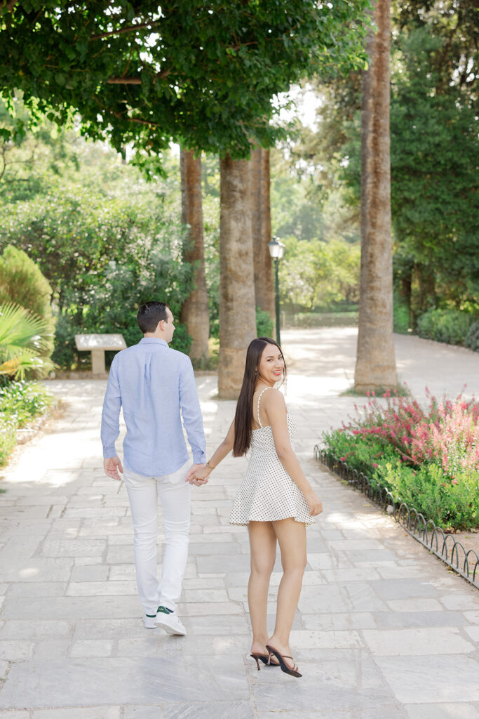 National Garden Athens Proposal Zappeion National Garden Engagement Photoshoot Ignatios Kourouvasilis 0007 | IGNATIOS KOUROUVASILIS