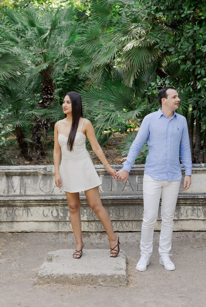 National Garden Athens Proposal Zappeion National Garden Engagement Photoshoot Ignatios Kourouvasilis 0060 | IGNATIOS KOUROUVASILIS