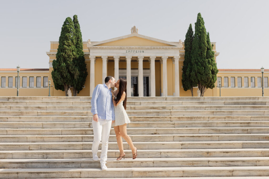 National Garden Athens Proposal Zappeion National Garden Engagement Photoshoot Ignatios Kourouvasilis 0143 | IGNATIOS KOUROUVASILIS