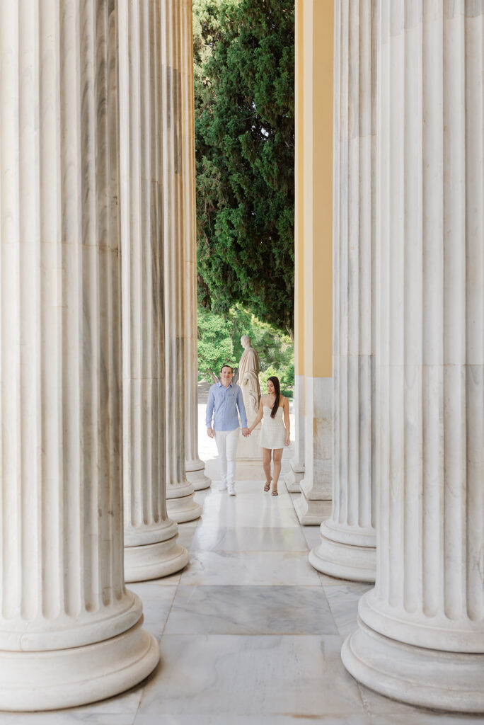 National Garden Athens Proposal Zappeion National Garden Engagement Photoshoot Ignatios Kourouvasilis 0154 | IGNATIOS KOUROUVASILIS