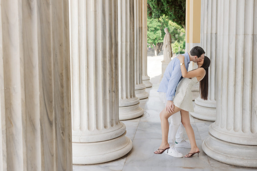 National Garden Athens Proposal Zappeion National Garden Engagement Photoshoot Ignatios Kourouvasilis 0163 | IGNATIOS KOUROUVASILIS